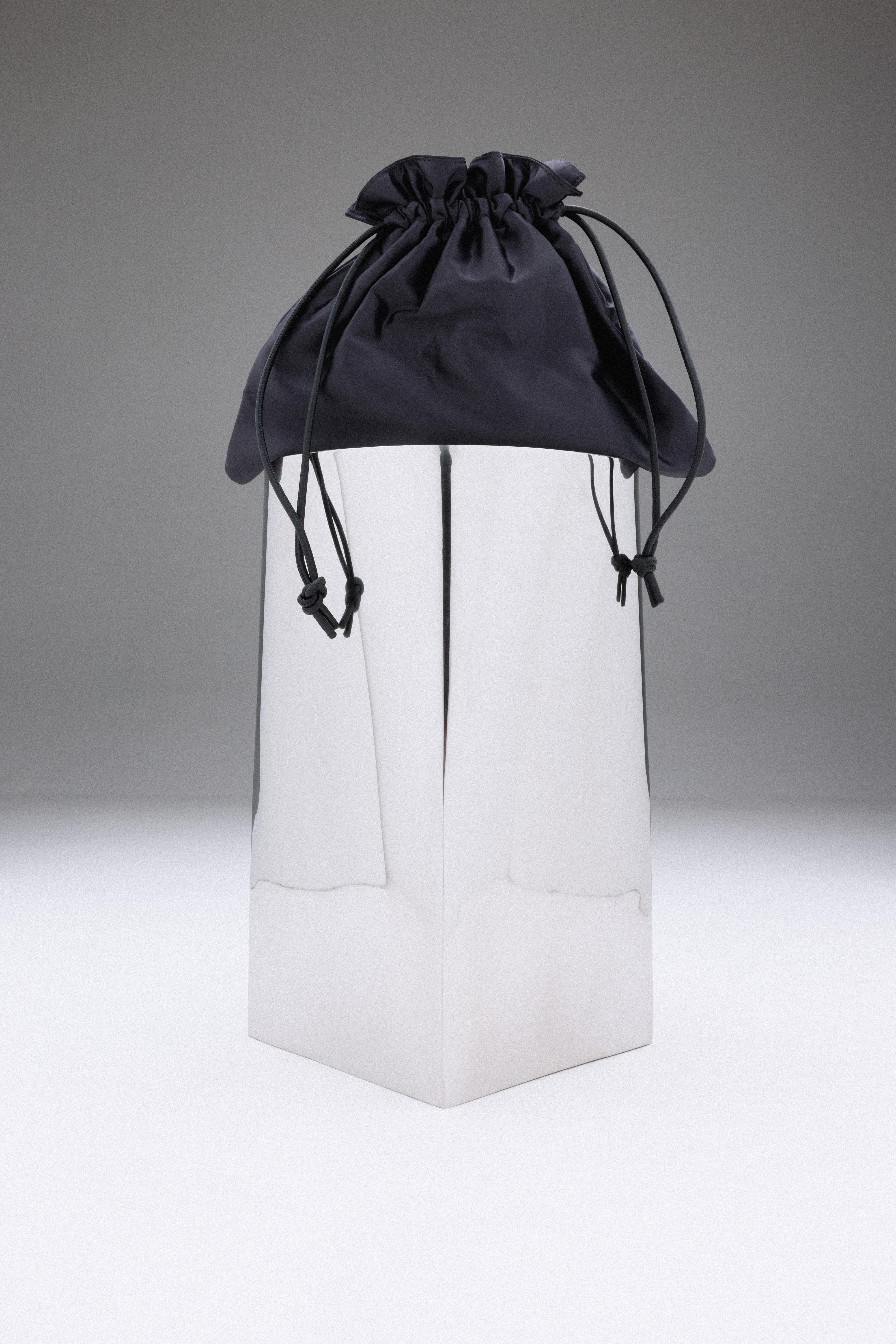 LARGE SATEEN BAG